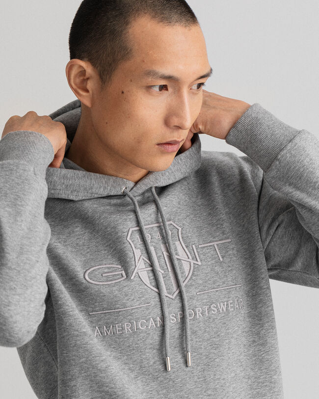 Tonal Shield Hoodie