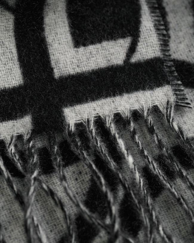 G Patterned Wollschal