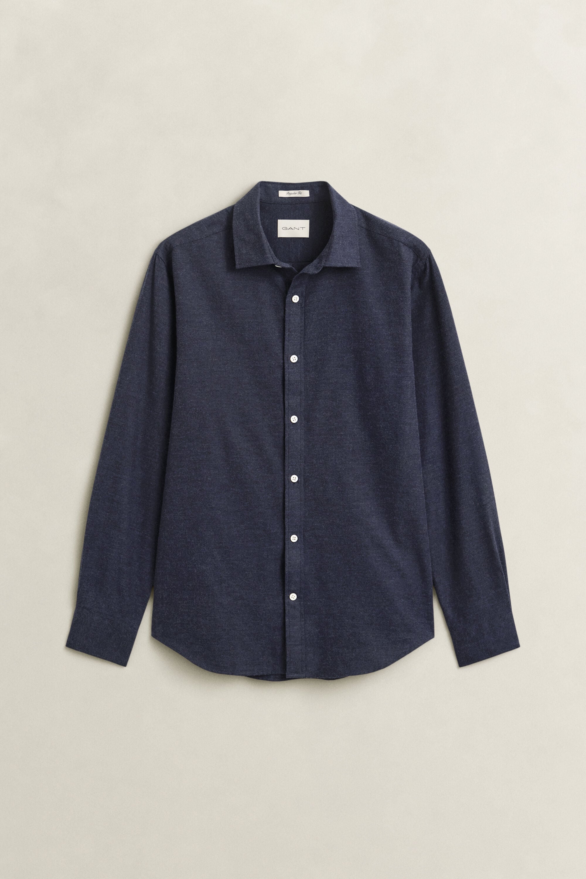 Camicia in flanella mélange