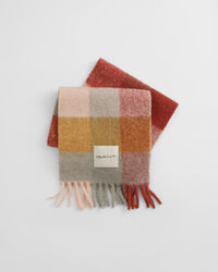 Karierter Schal aus Alpaka-Woll-Gemisch