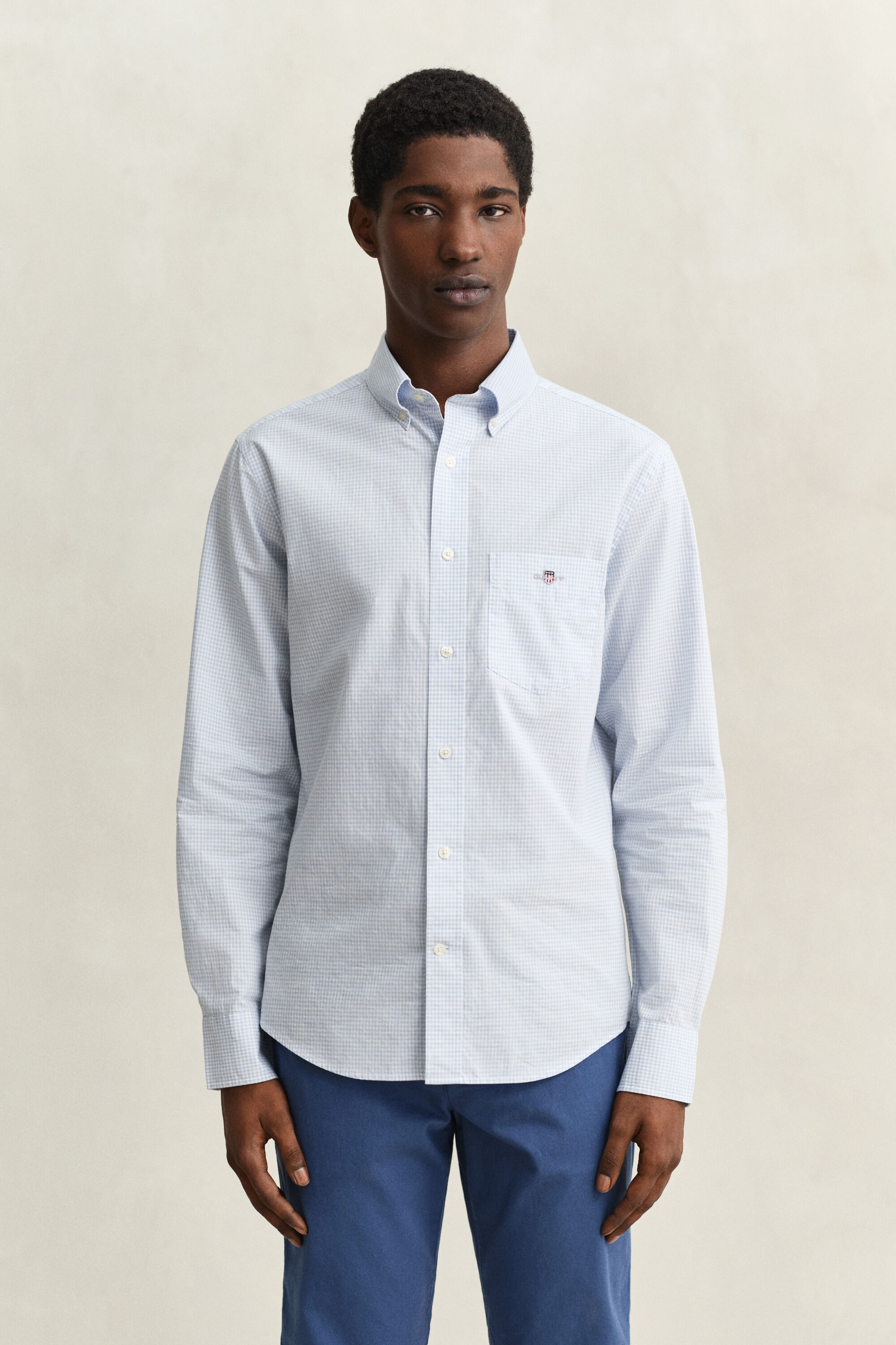 Gingham Classic Poplin Shirt