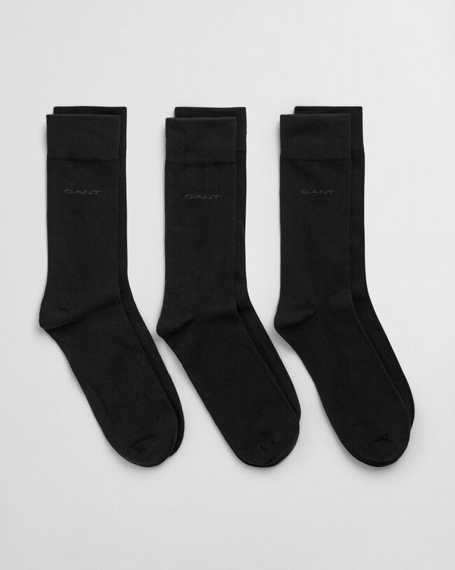 3er-Pack Weiche Baumwollsocken
