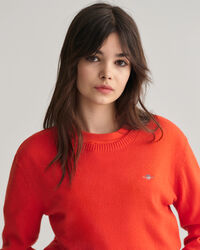 Teens Shield Lambswool Rundhalspullover