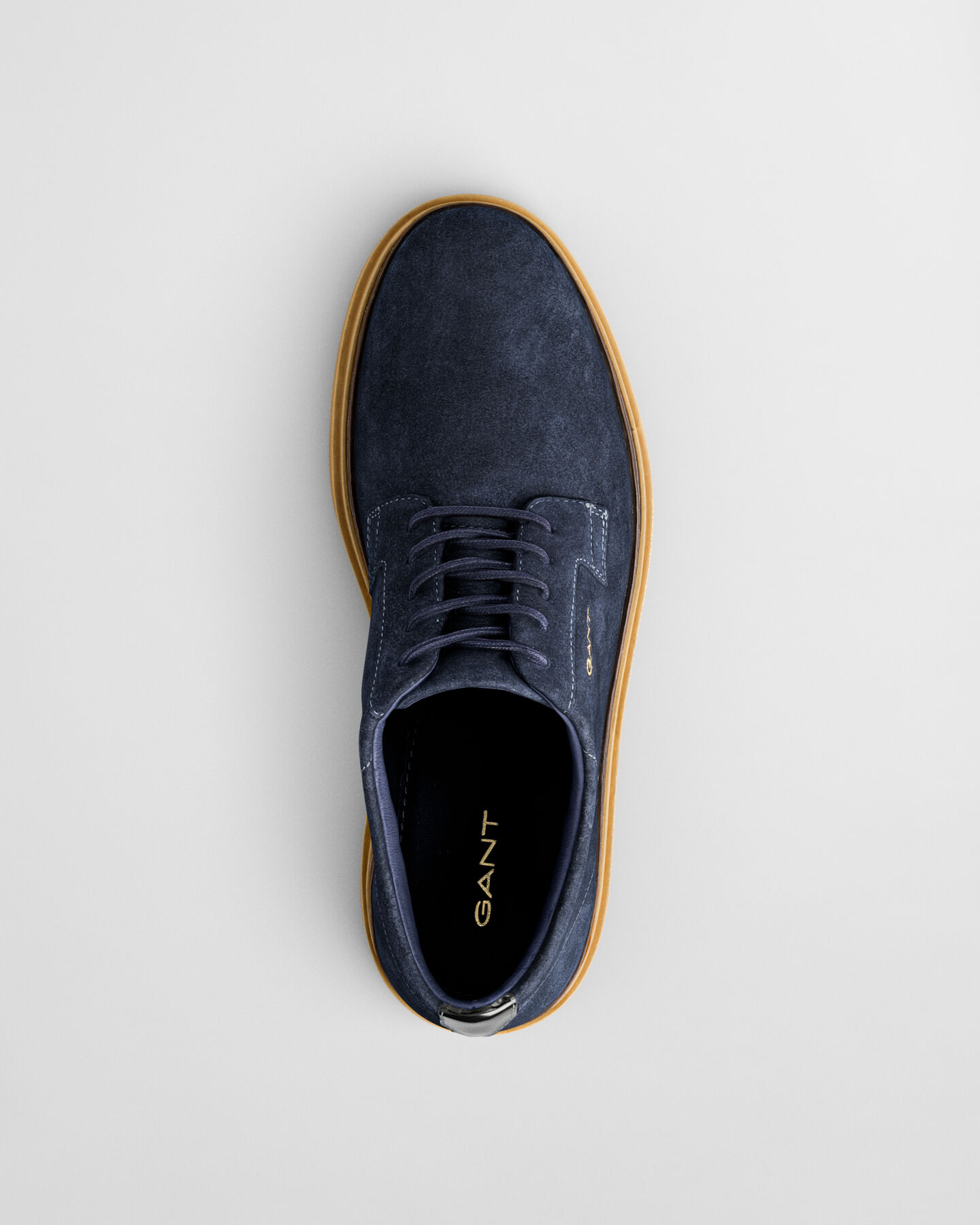 Niedriger Kinzoon Schn&uuml;rschuh aus Veloursleder