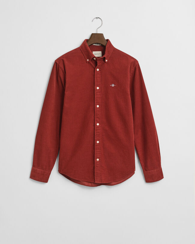Regular Fit Cordhemd aus Baumwolle