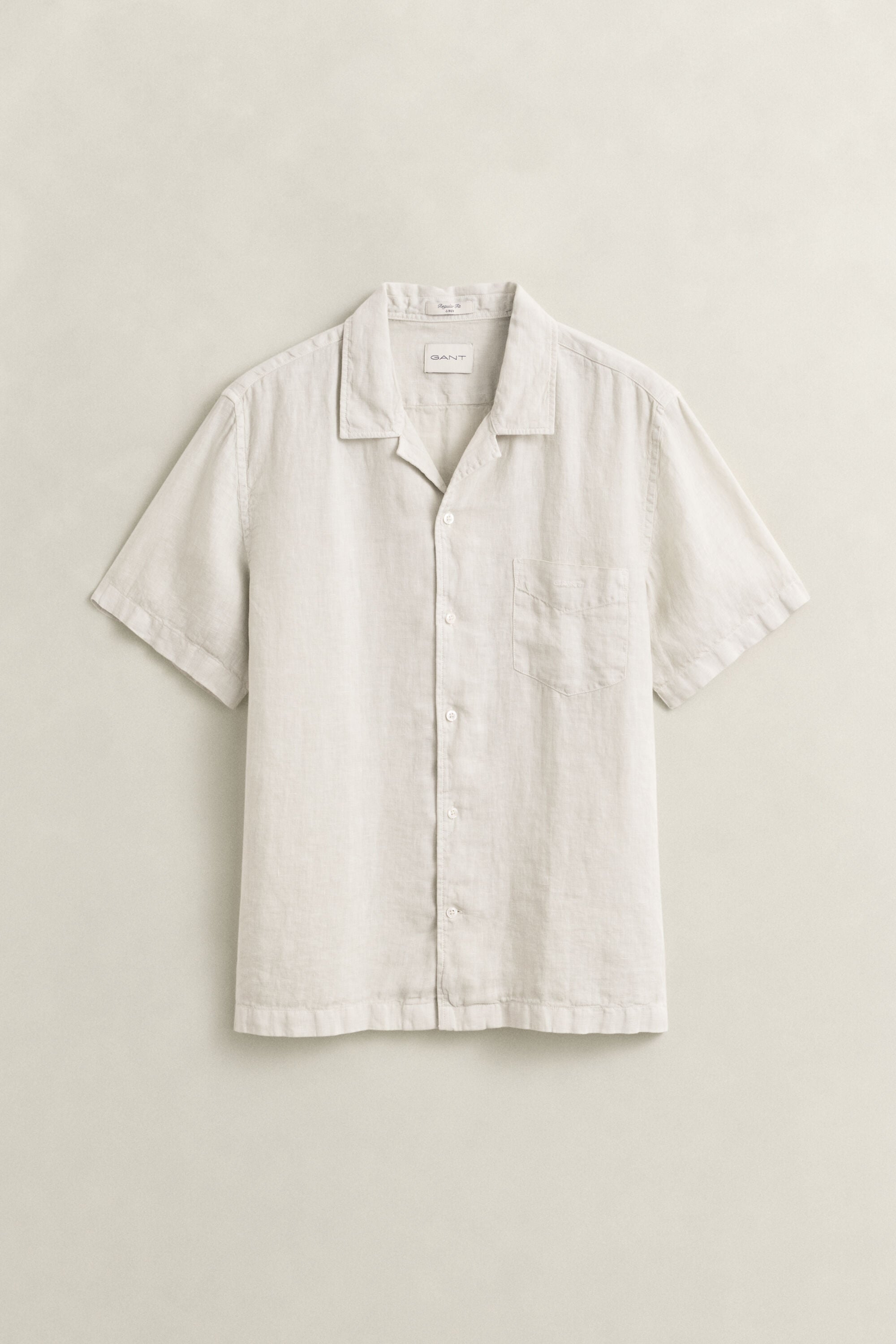 Camicia in lino a maniche corte