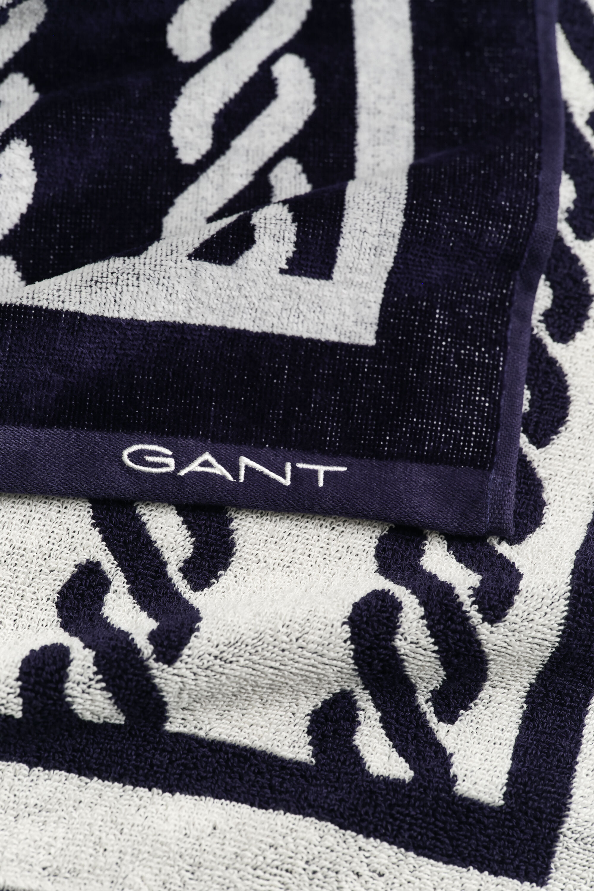 Serviette de plage à imprimé corde