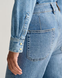 Regular Fit Jeansbluse