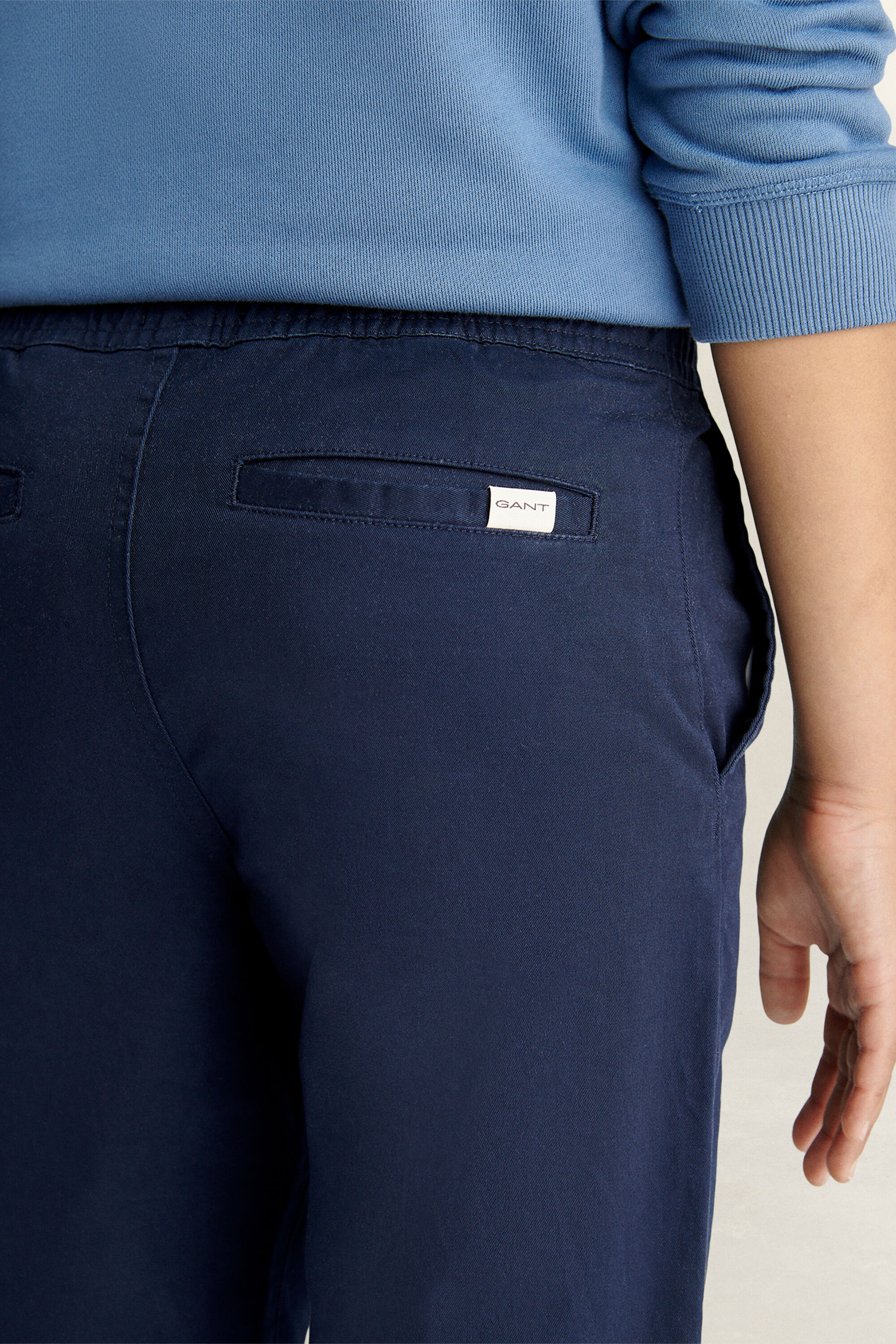 Teen Boys Chinohose mit Kordelzug