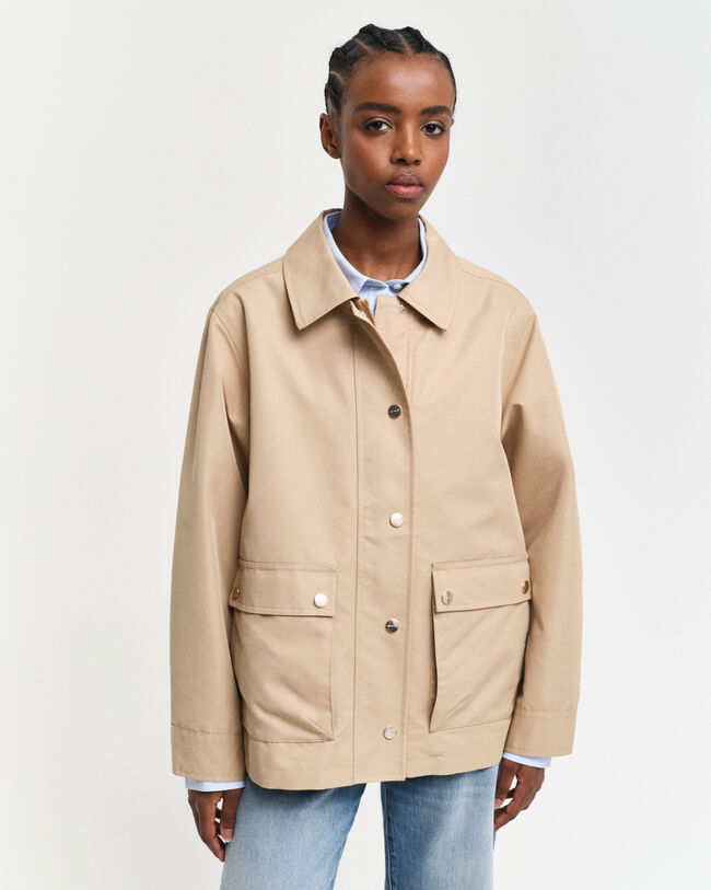 Jacke aus Baumwolltwill