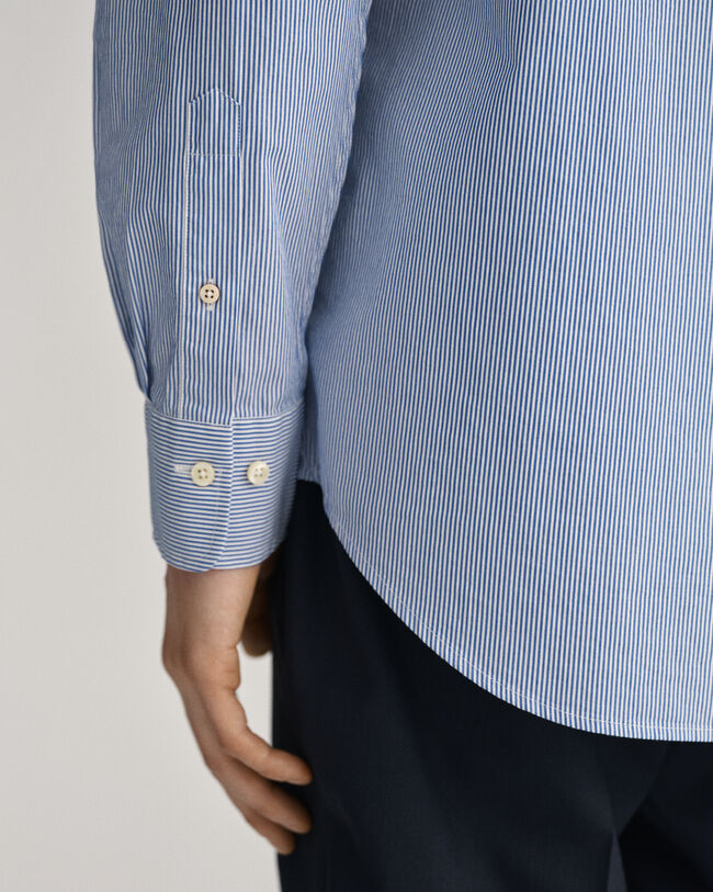 Regular Fit Banker Broadcloth Hemd