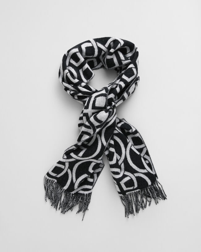 G Patterned Wollschal