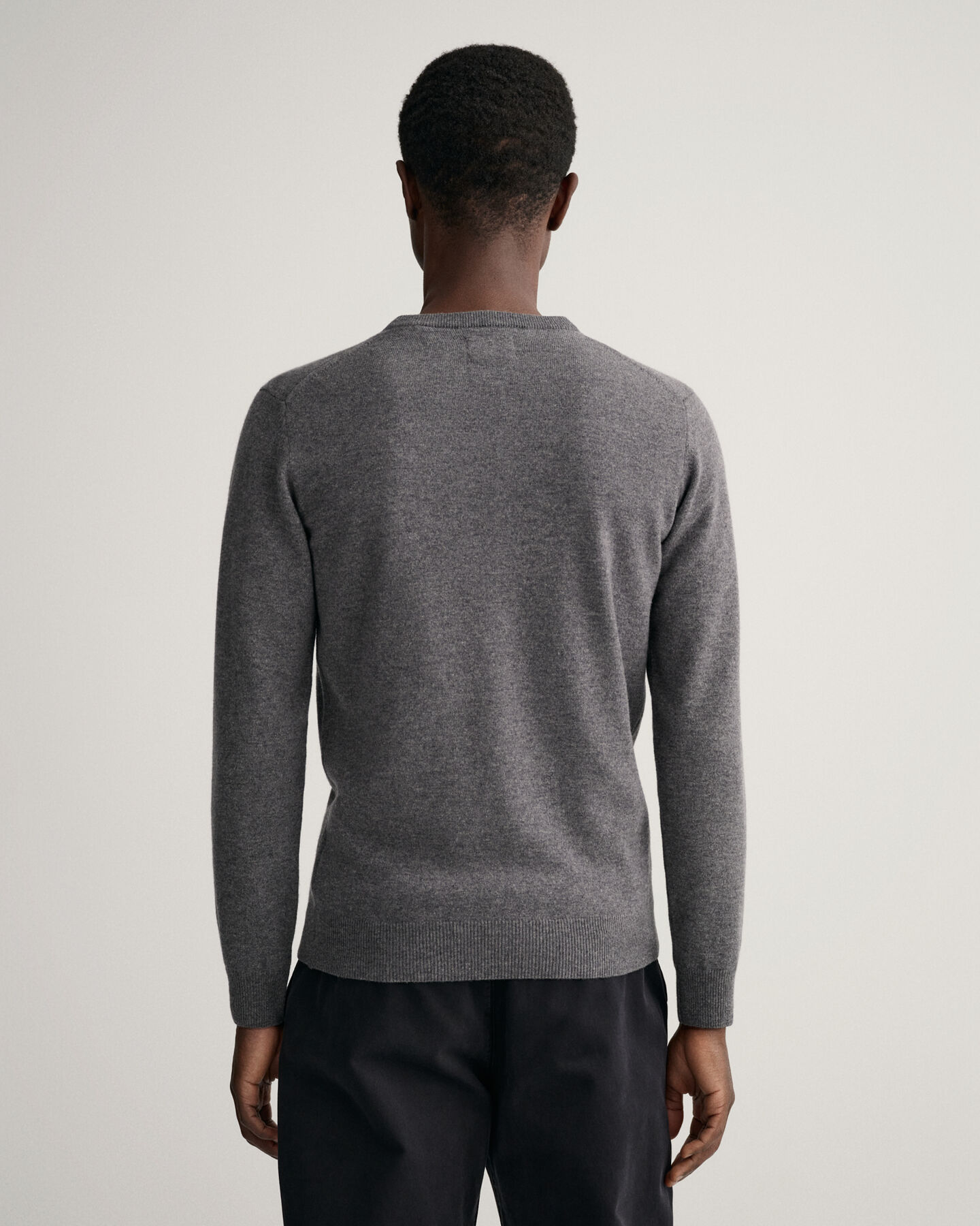 V-Neck Pullover aus Super Fine Lambswool