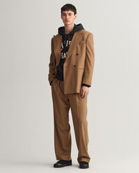 Oversized Flanell-Anzugsakko