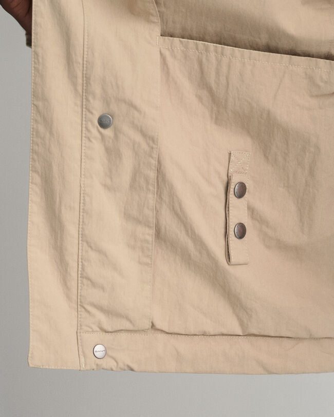 Windjacke aus Baumwolle