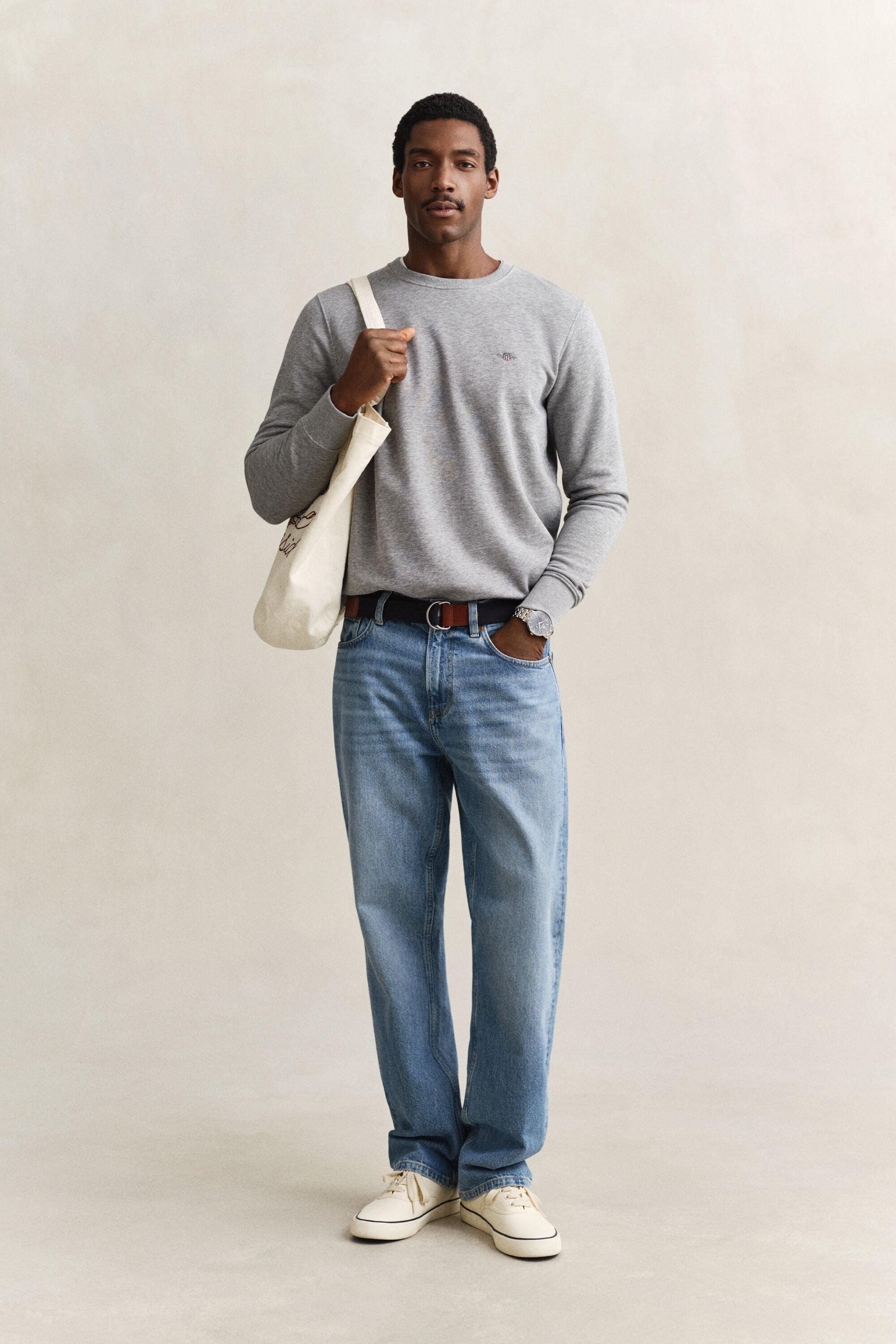 Felpa Shield girocollo