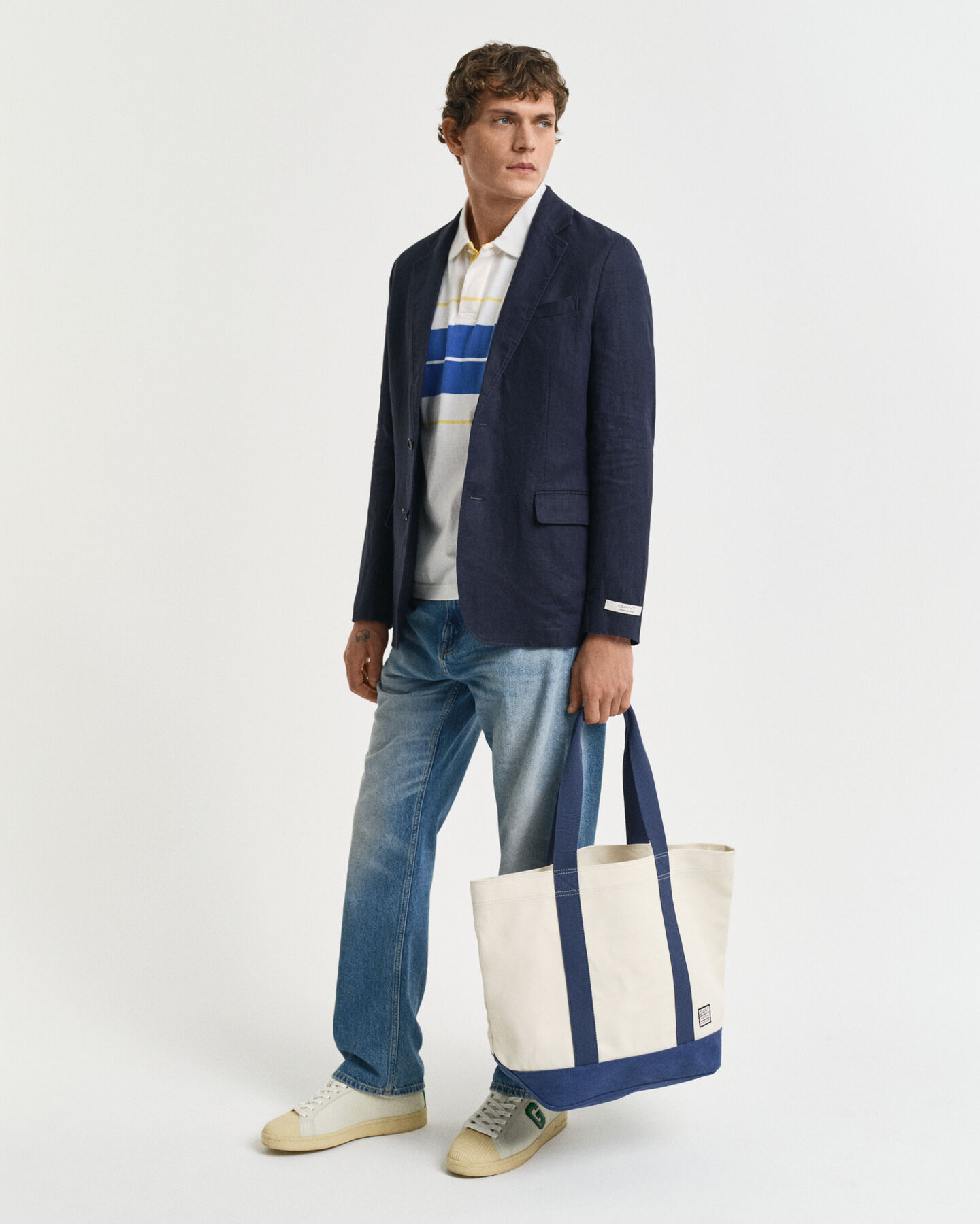 Regular Fit Leinen Sakko