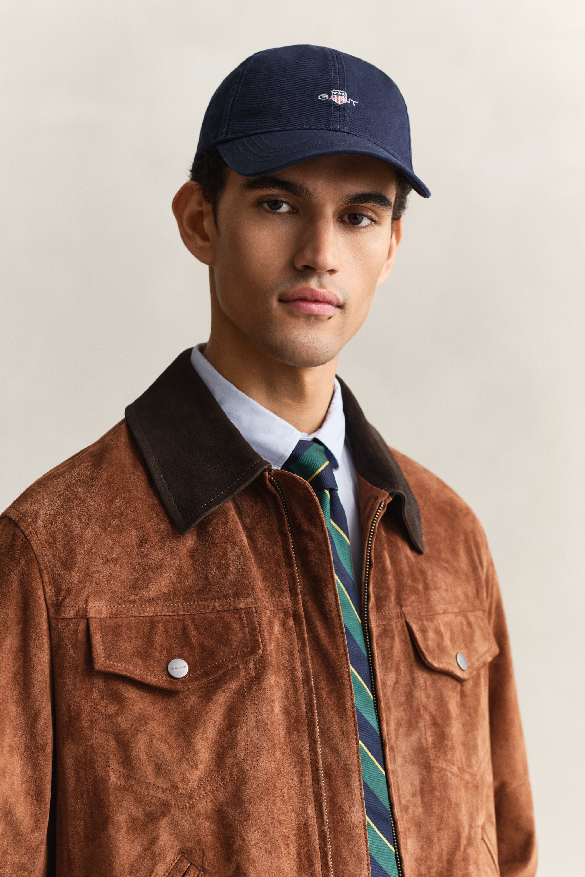 Shield Cap aus Baumwolltwill