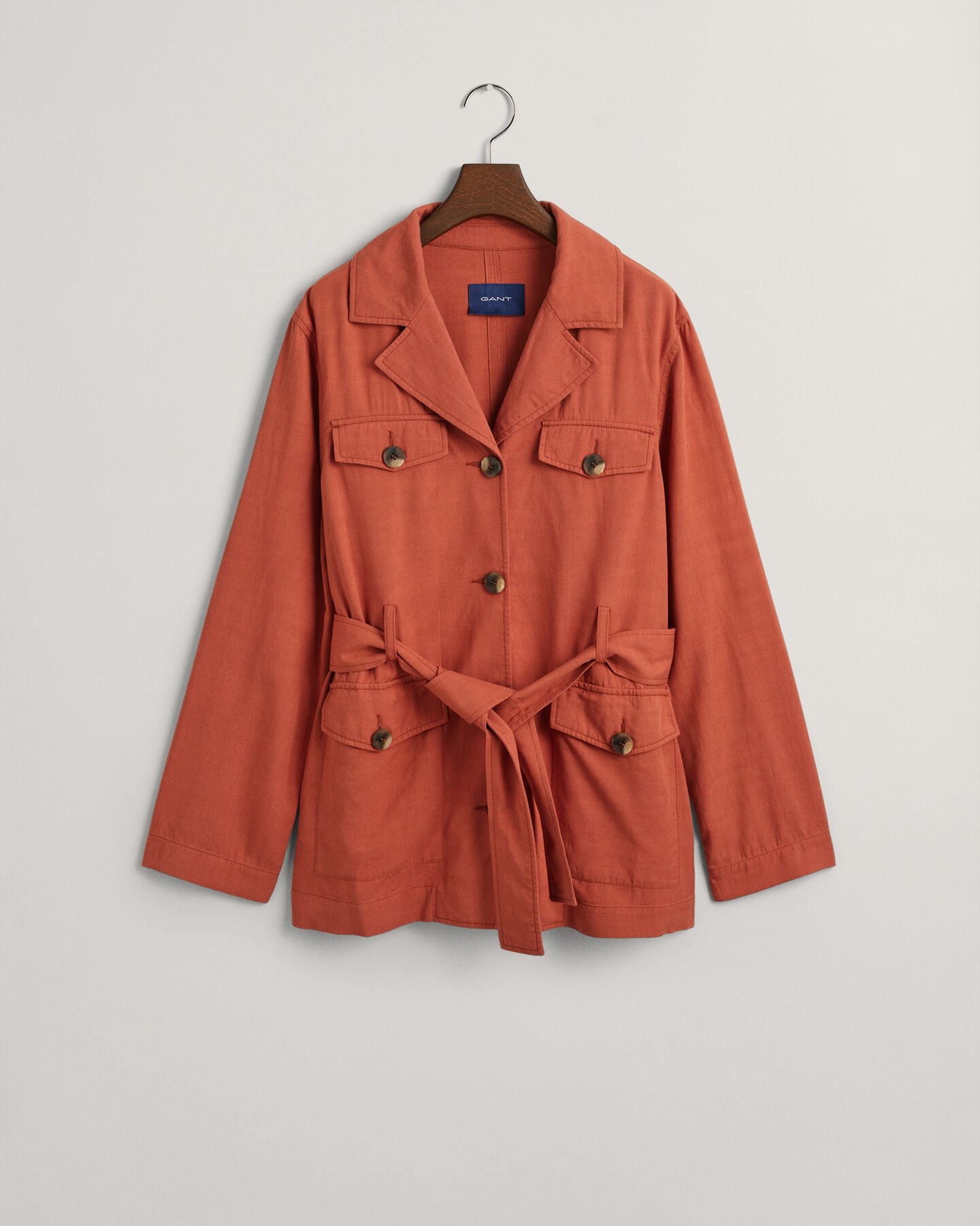 Relaxed Fit Blazer mit G&uuml;rtel