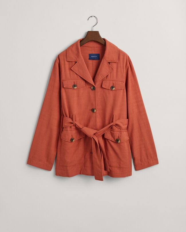 Relaxed Fit Blazer mit G&uuml;rtel