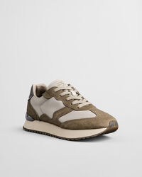 Bevinda Sneaker aus Nylon, Canvas und Veloursleder