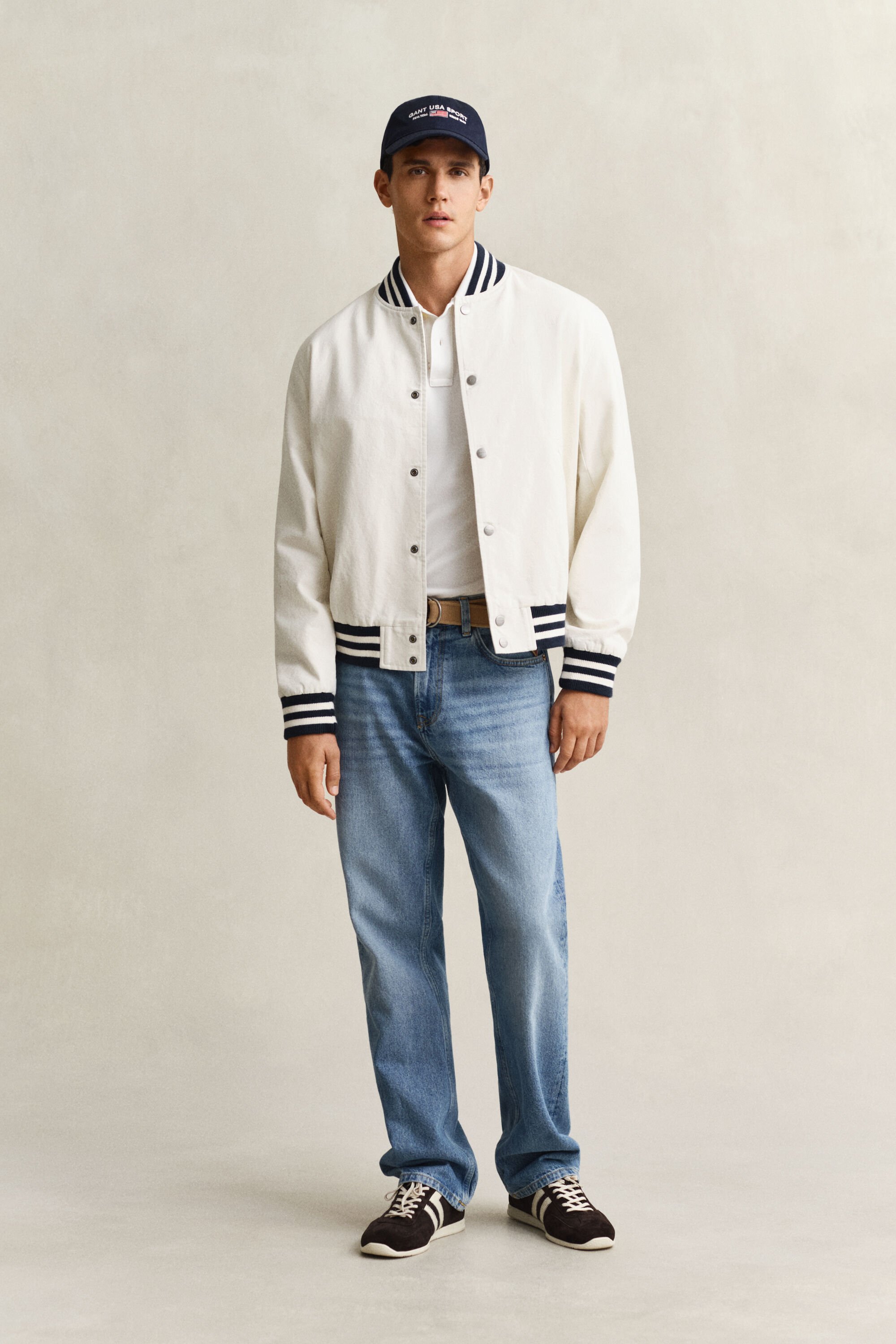 Polo Shield in piqué slim fit