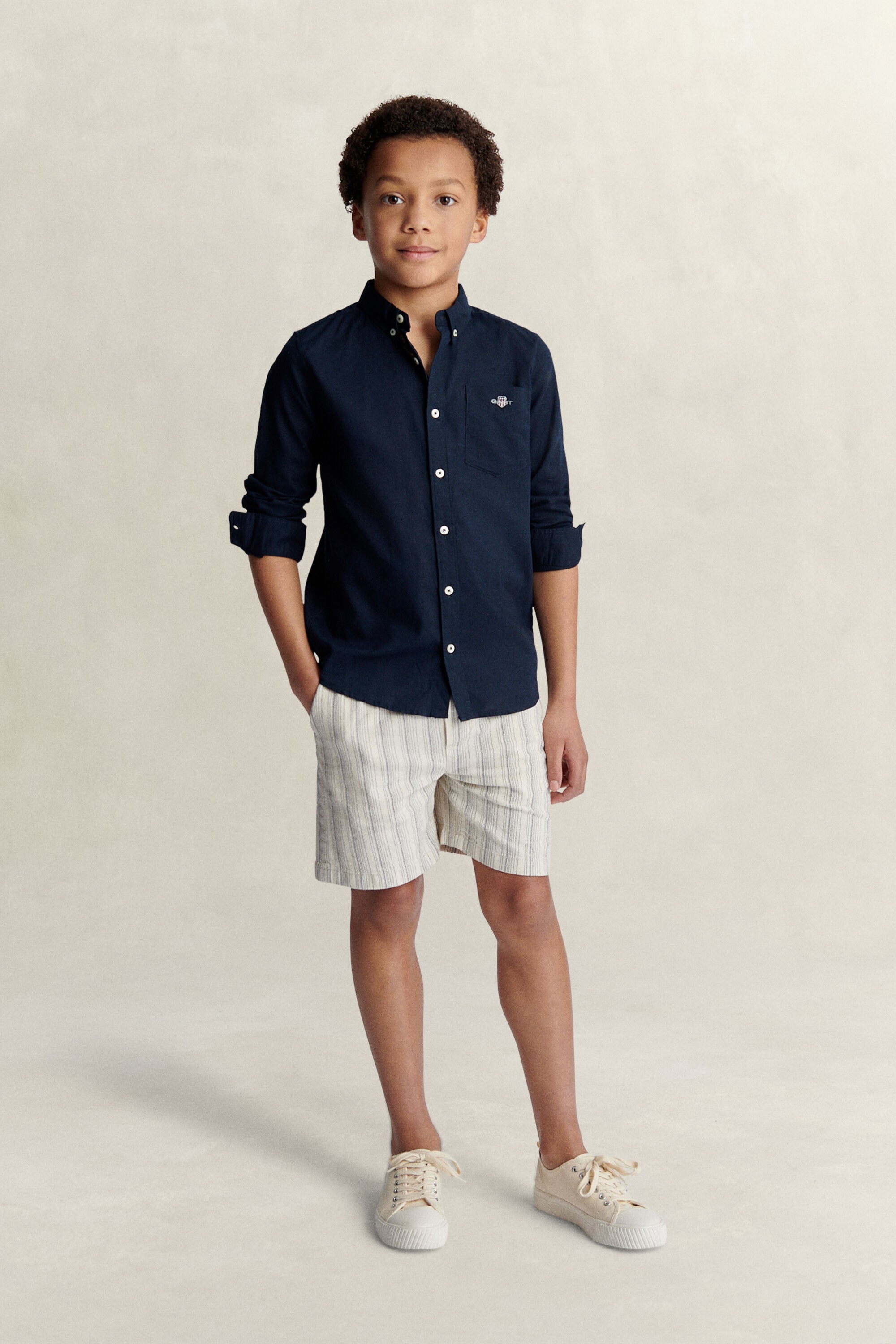 Teen Boys Hemd aus Leinenmix