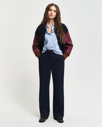 Slim Fit Slacks mit Schlag