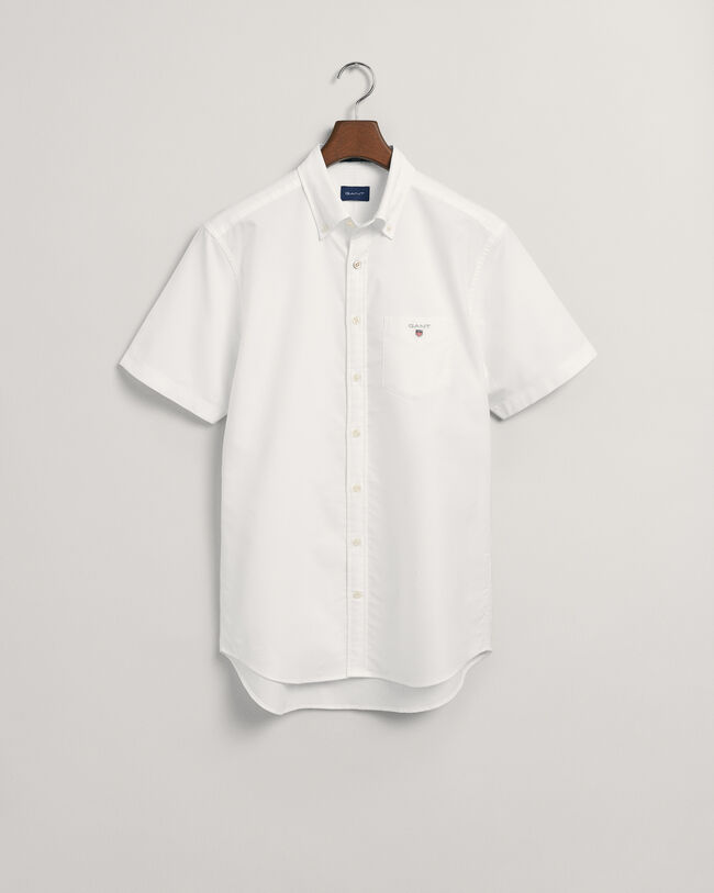 Regular Fit Kurzarm Oxford-Hemd
