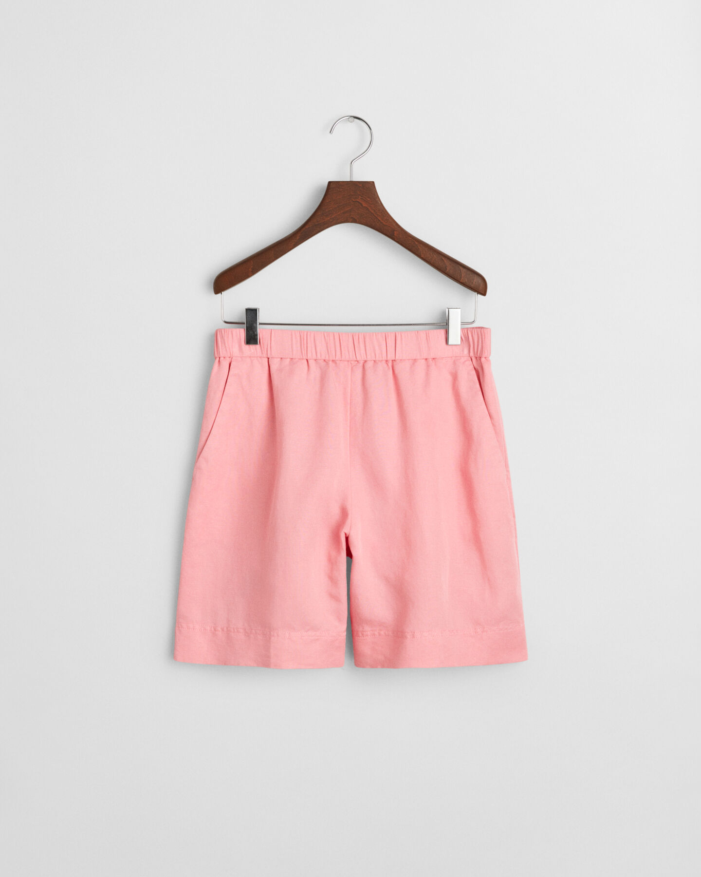 Relaxed Fit Leinenmix Pull-On Shorts