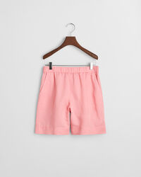 Relaxed Fit Leinenmix Pull-On Shorts