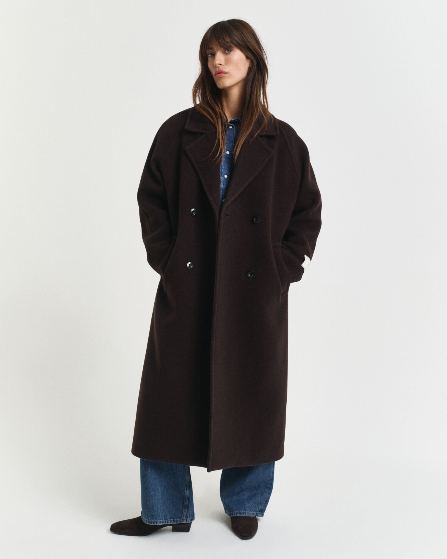 Wool Blend Overcoat