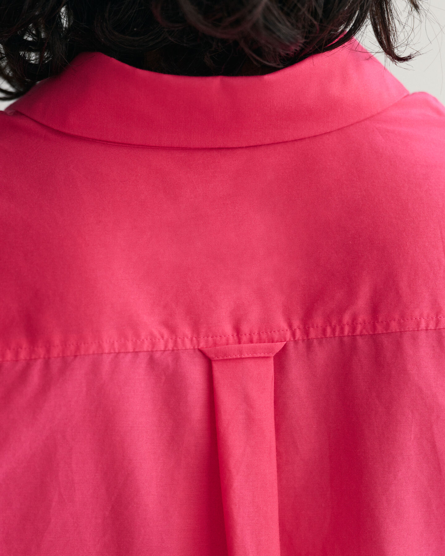 Relaxed Fit Baumwoll Seiden Kurzarmbluse