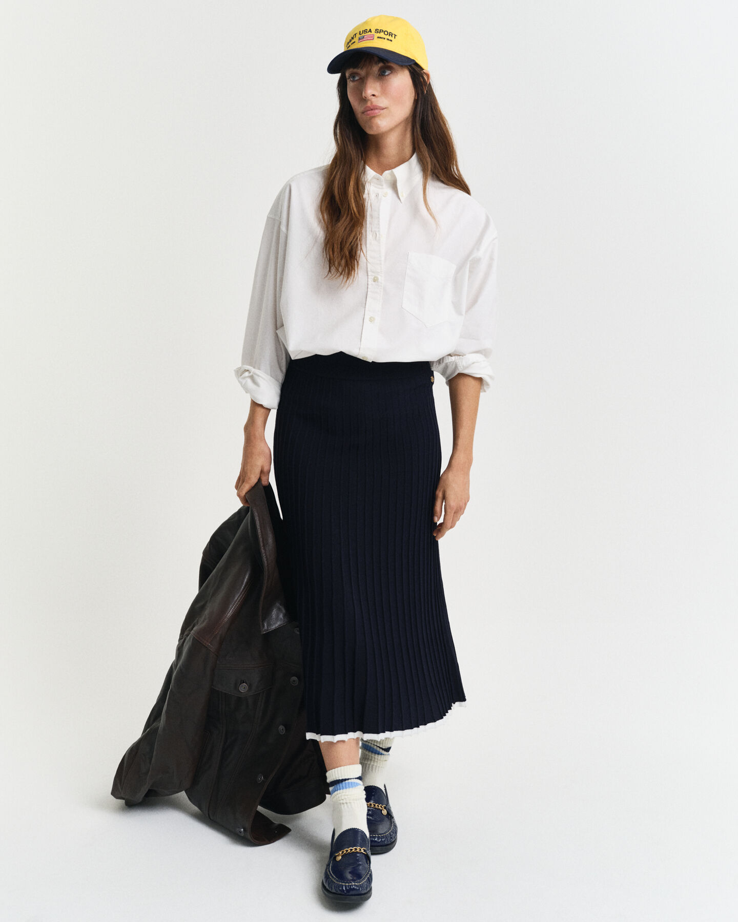 Strickrock aus Viskose