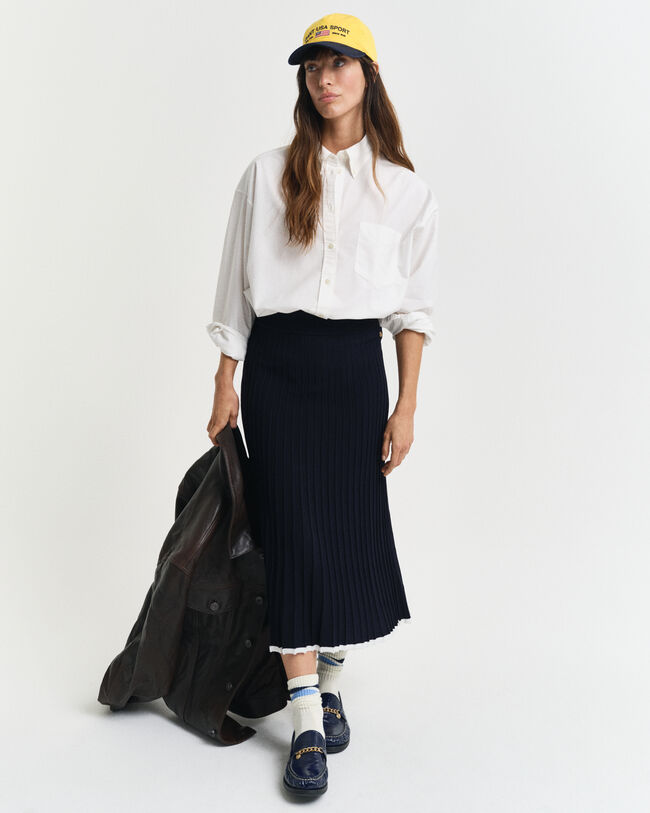 Strickrock aus Viskose