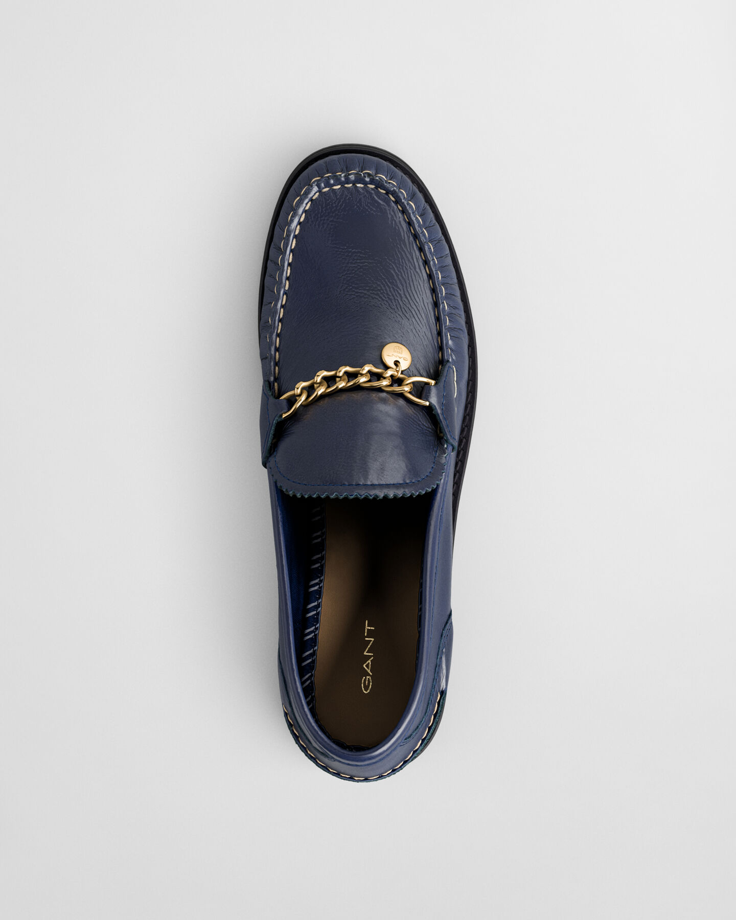 Gracelyn Chain Leder-Loafer