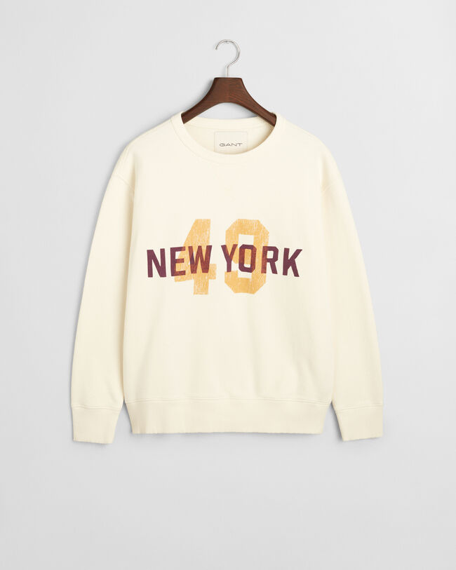 Graphic Rundhals-Sweatshirt