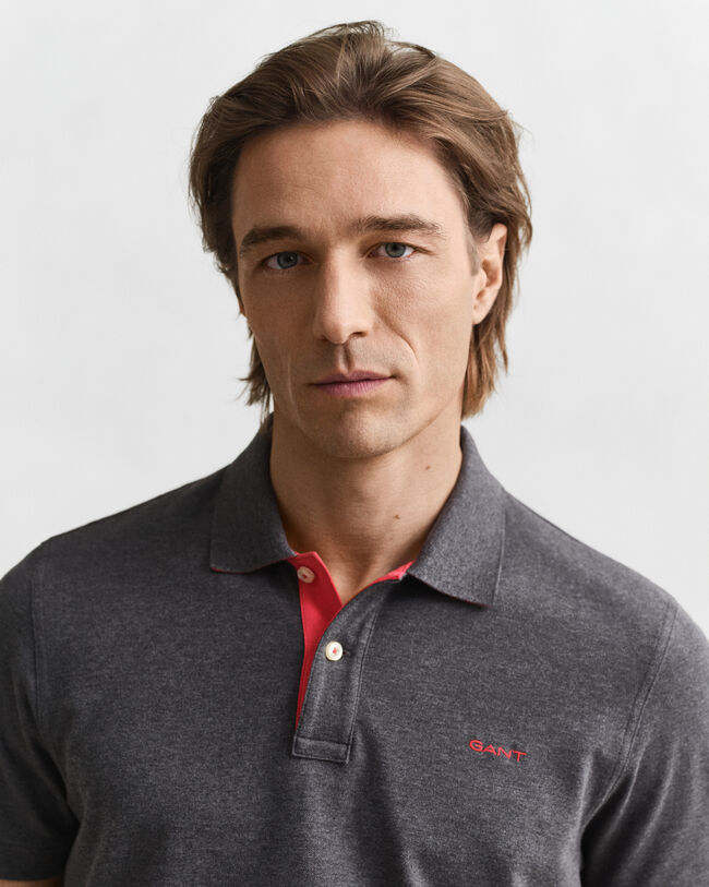 Kontrast Piqué Poloshirt