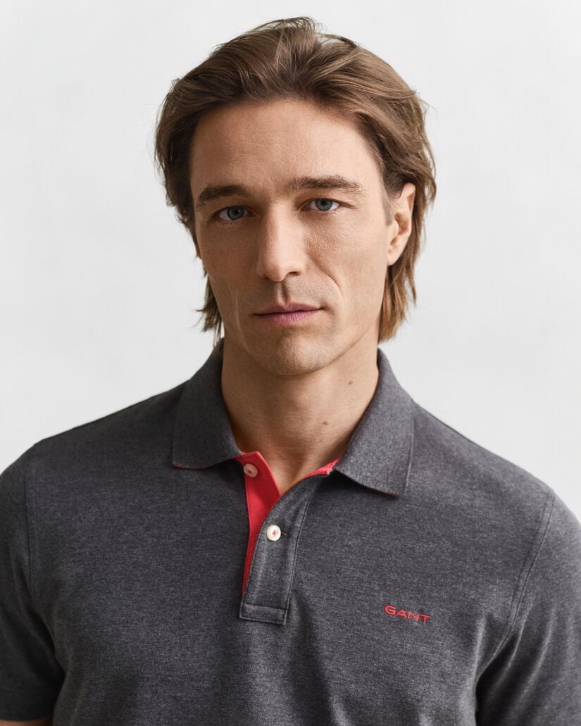 Kontrast Piqué Poloshirt