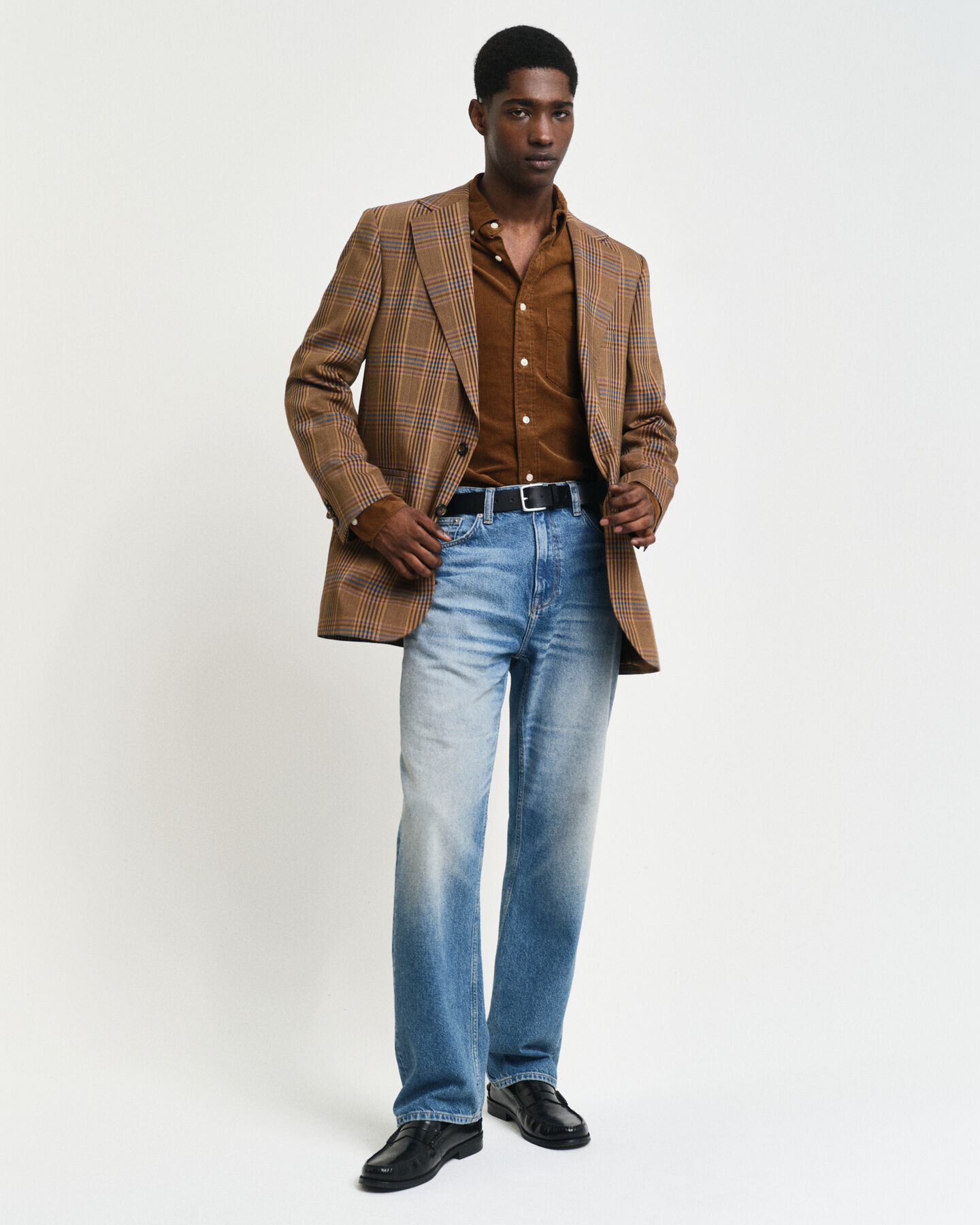 Regular Fit Cordhemd