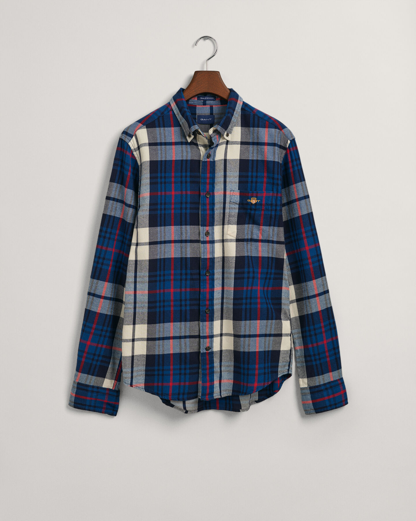 Regular Fit Tartan Flanellhemd