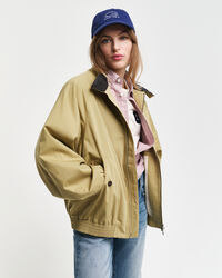 Harrington Jacke aus Baumwolle