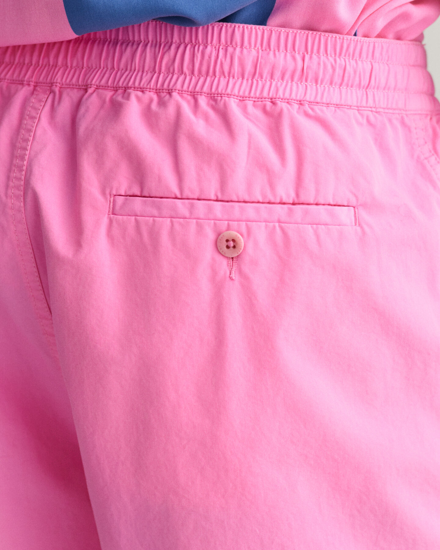 Baumwoll-Shorts mit Kordelzug