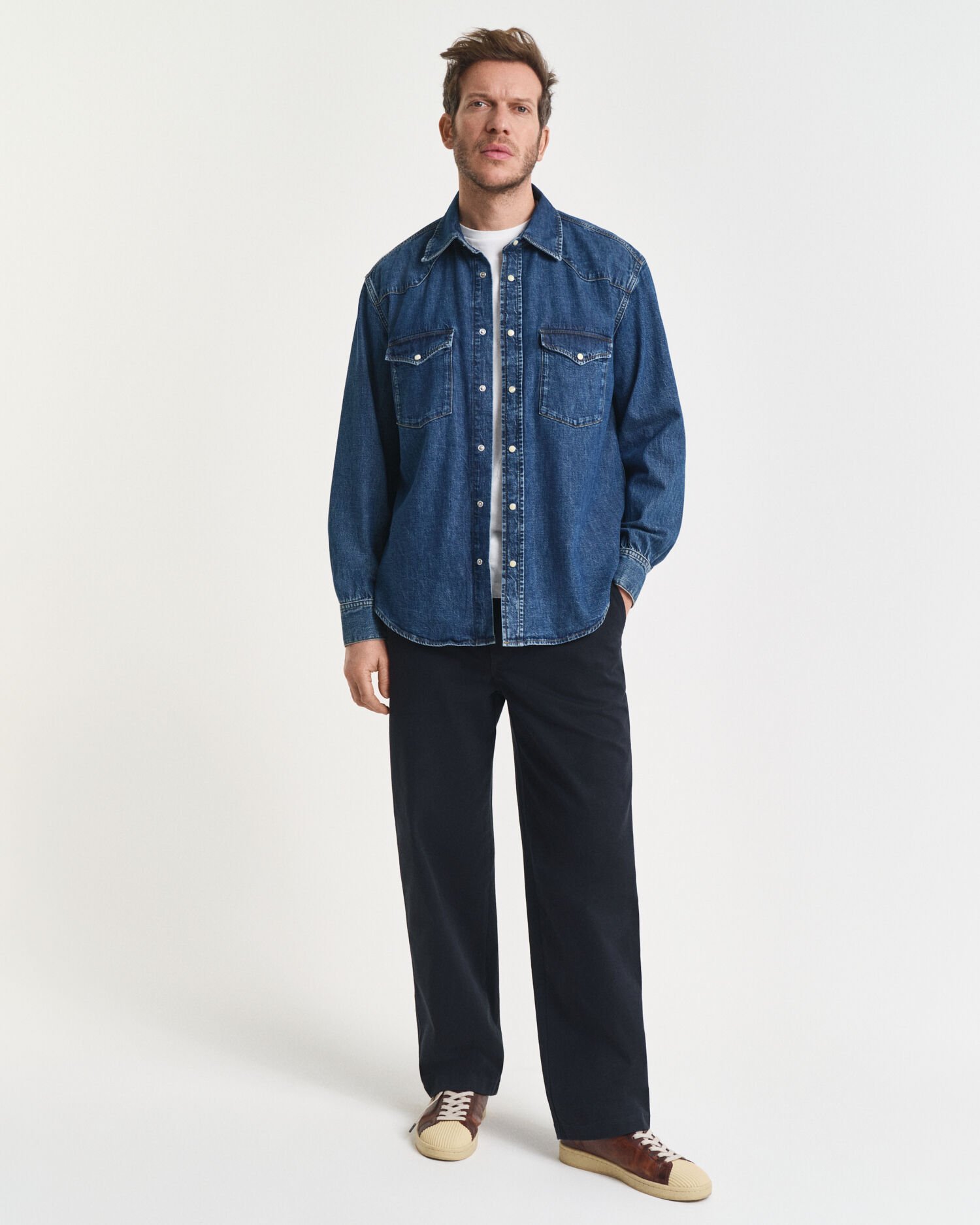 Relaxed Fit Denim Rodeo Shirt