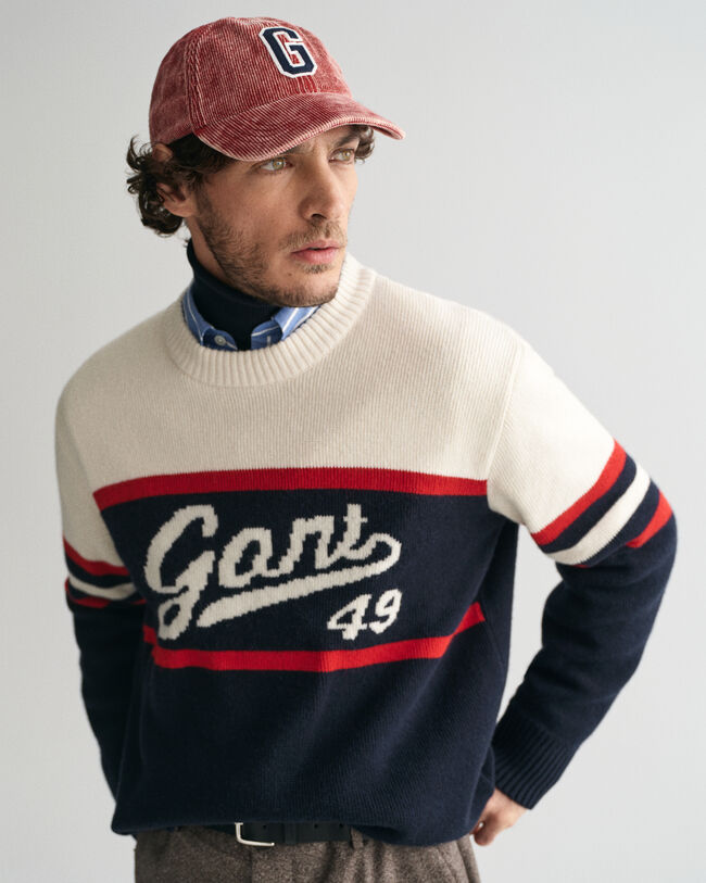 GANT Vintage Graphic Rundhalspullover