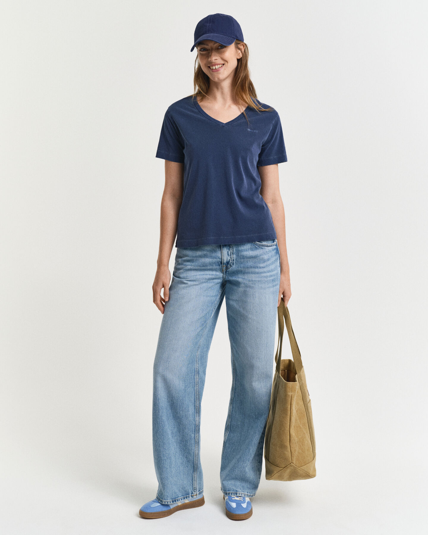 Sunfaded V-Neck T-Shirt