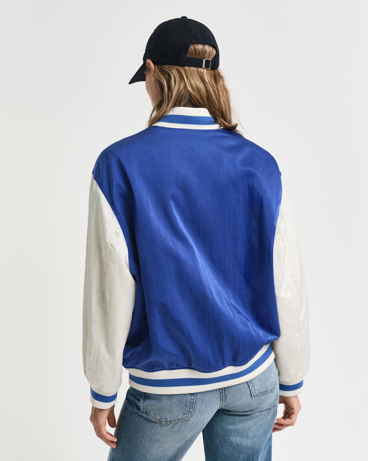 GANT Varsity Jacket aus Satin mit G-Badge