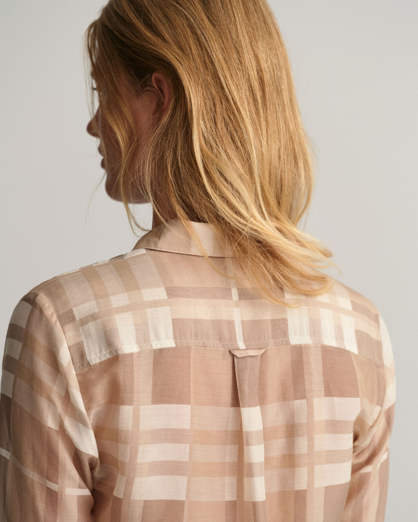 Regular Fit Karobluse aus Baumwolle und Seide