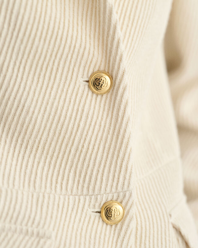 Slim Fit Blazerjacke mit Struktur