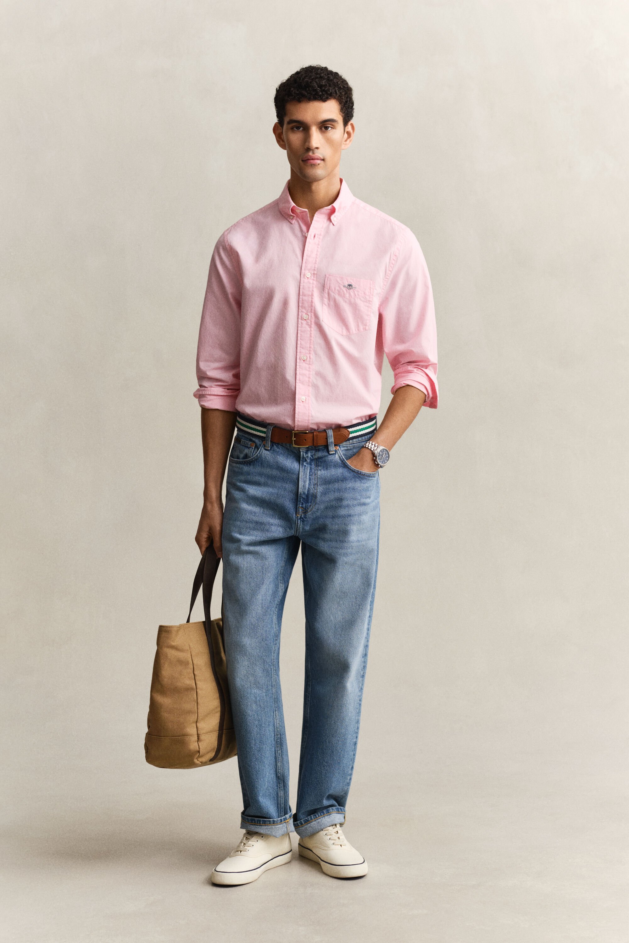 Regular Fit Classic Popeline Hemd